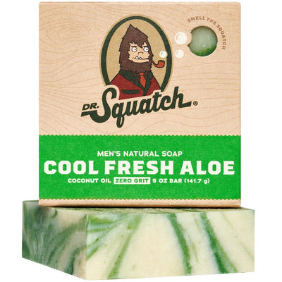 Dr Squatch natural bar soap Cool Fresh Aloe