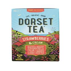 Dorset Tea Strawberries and Cream 20 Box