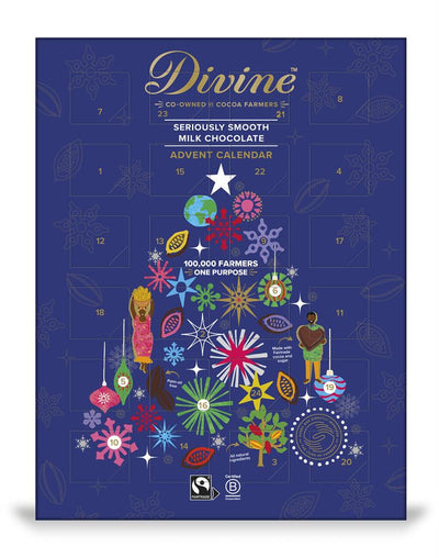 Fairtrade Milk Chocolate Advent Calendar 85g