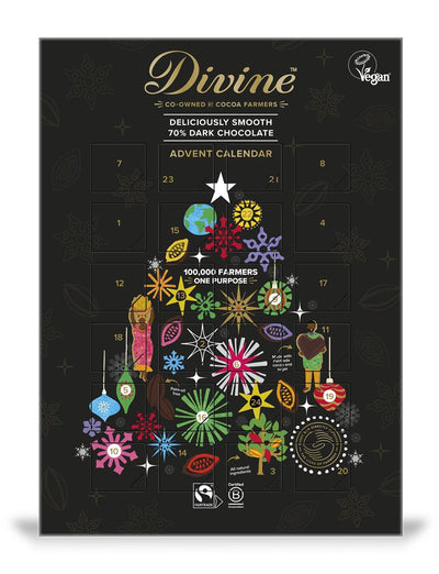 Fairtrade Dark Chocolate Advent Calendar 85g