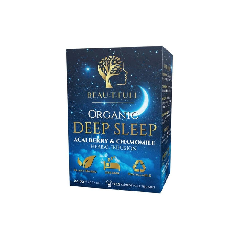 Deep Sleep - Acai Berry & Chamomile Organic Tea - 15 Tea Bags