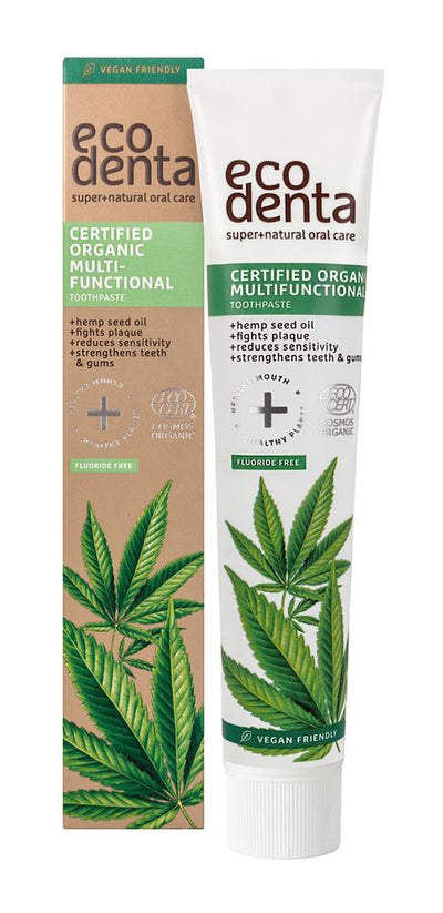 Ecodenta Organic multifunctional toothpaste with hemp oil 75ml