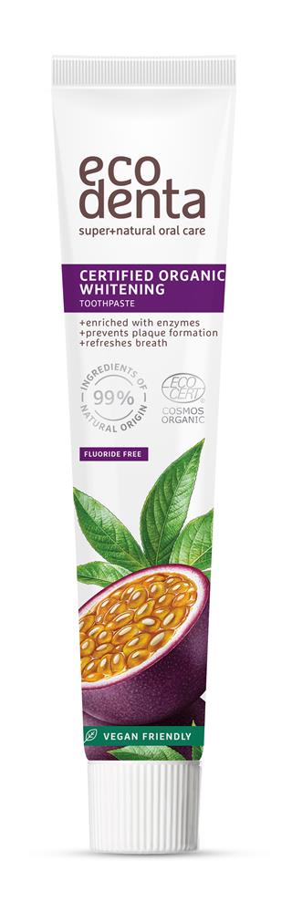 Ecodenta organic whiten.passion fruit toothp with enzymes 75ml