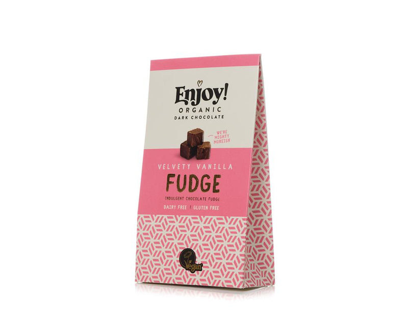 Enjoy Vanilla Chocolate Fudge 100g