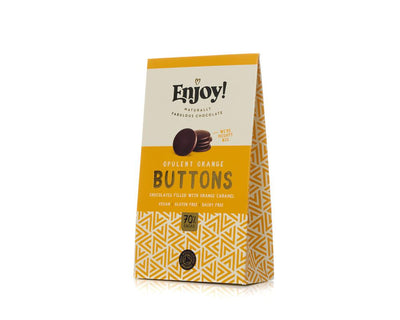 Enjoy Orange Filled Buttons 96g