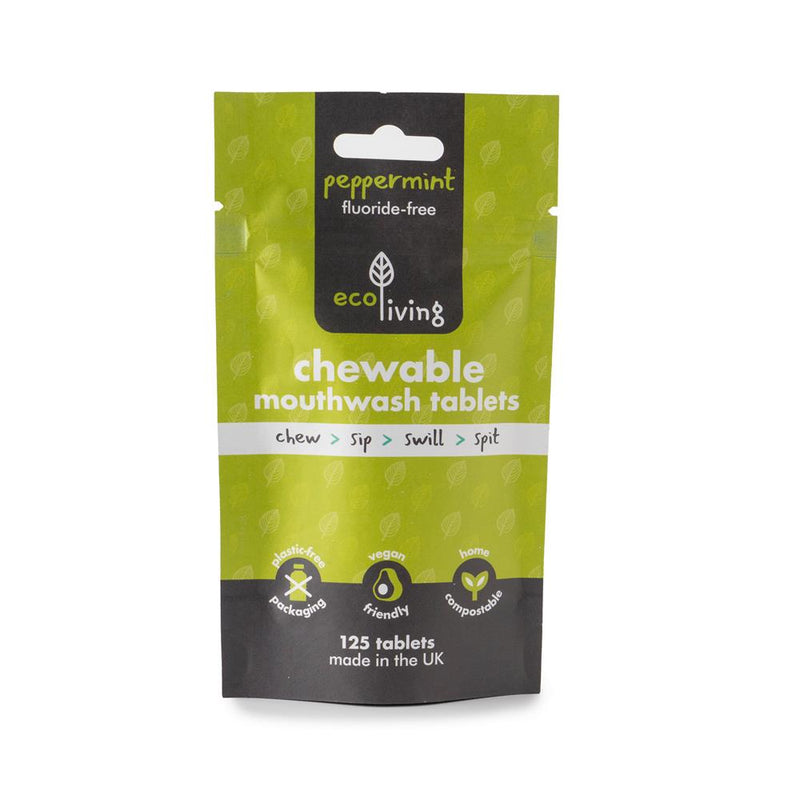 Ecoliving Chewable Mouthwash - 125 Tablets