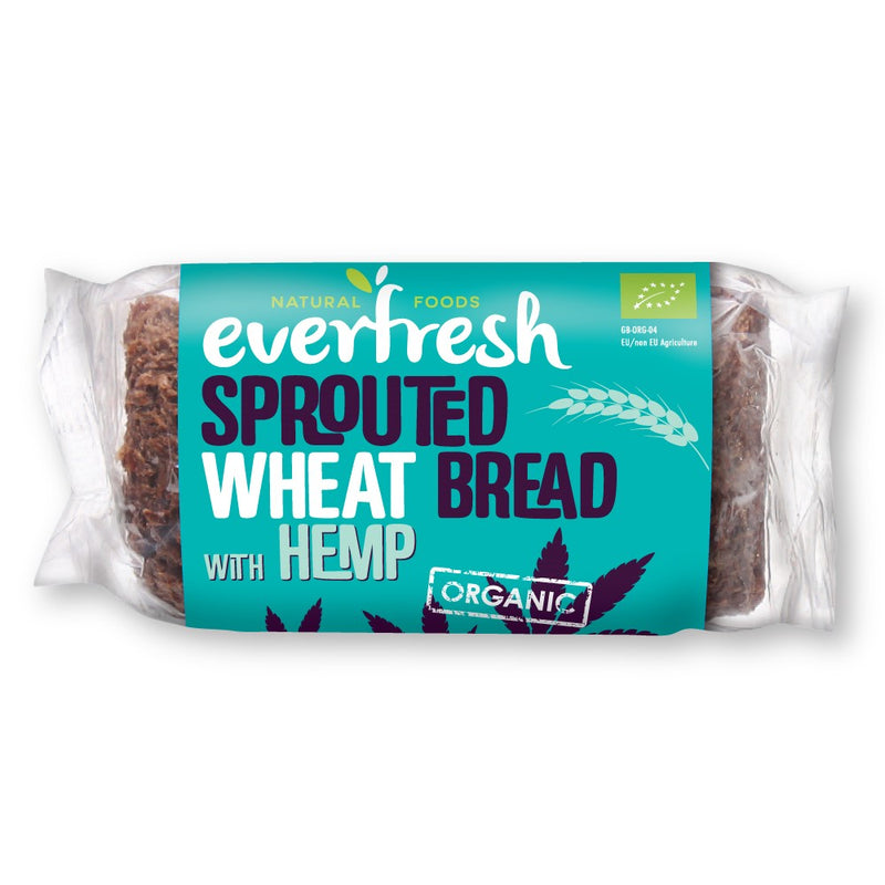 Organic Sprouted Wheat Hemp Bread 400g