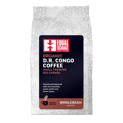 Organic & Fair Trade Democratic Republic of Congo Coffee Beans.