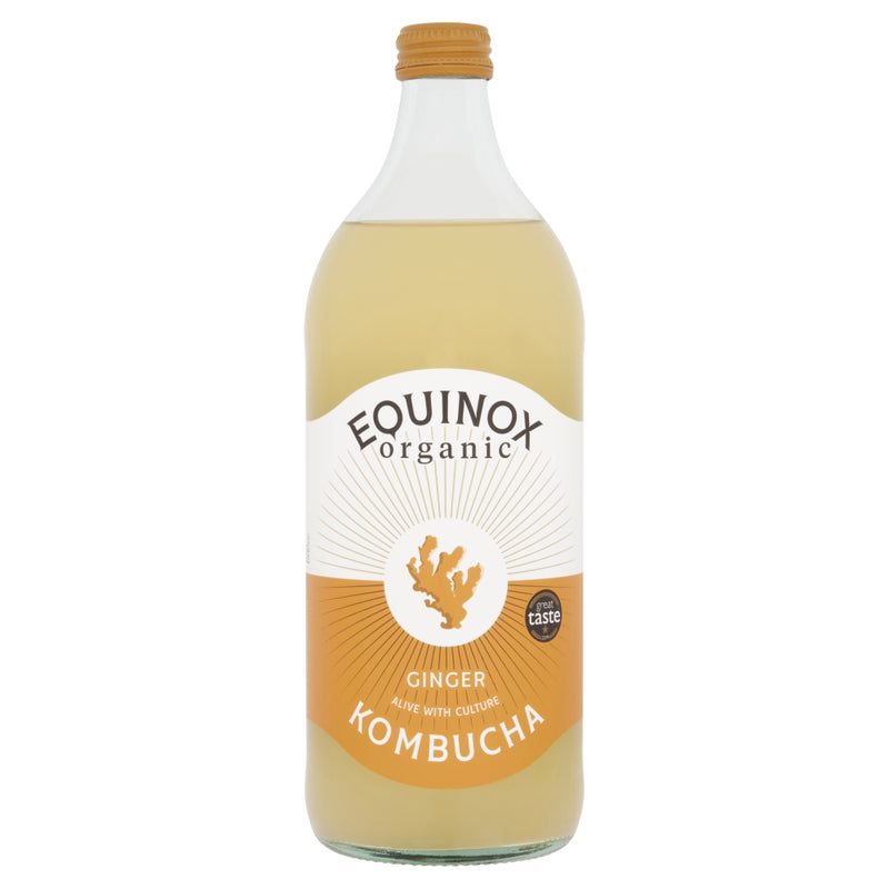 Equinox Organic Ginger Kombucha 750ml