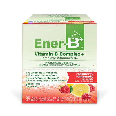 Ener-B Vitamin B Complex+ Raspberry Lemonade