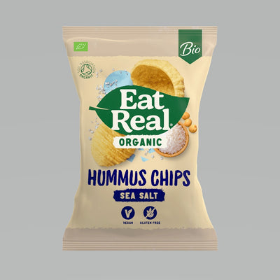 Organic Hummus Chips Sea Salt 100g