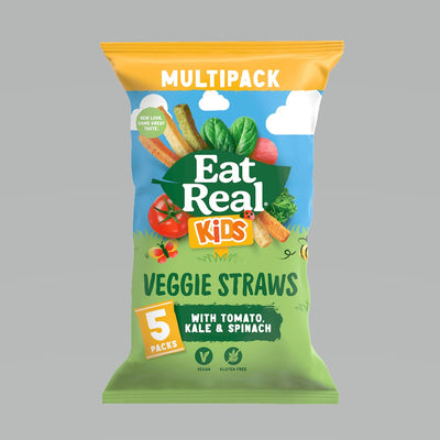 Eat Real Kidzs Veggie Straws Multi pack 5 x pack