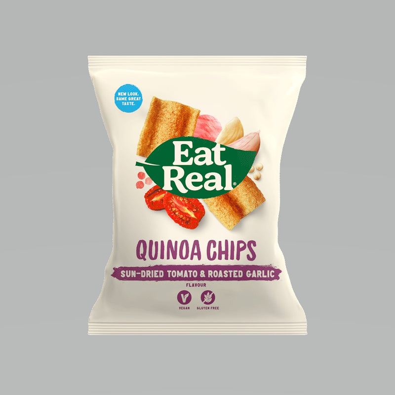 Quinoa Chips Sundried Tomato & Garlic 30g