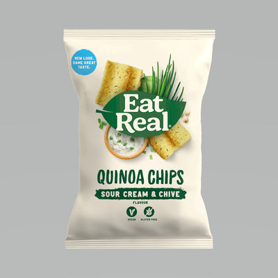 Eat Real Quinoa Sour Cream and Chive 22g