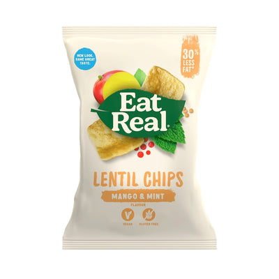 Eat Real Lentil Mint & Mango Chips 113g