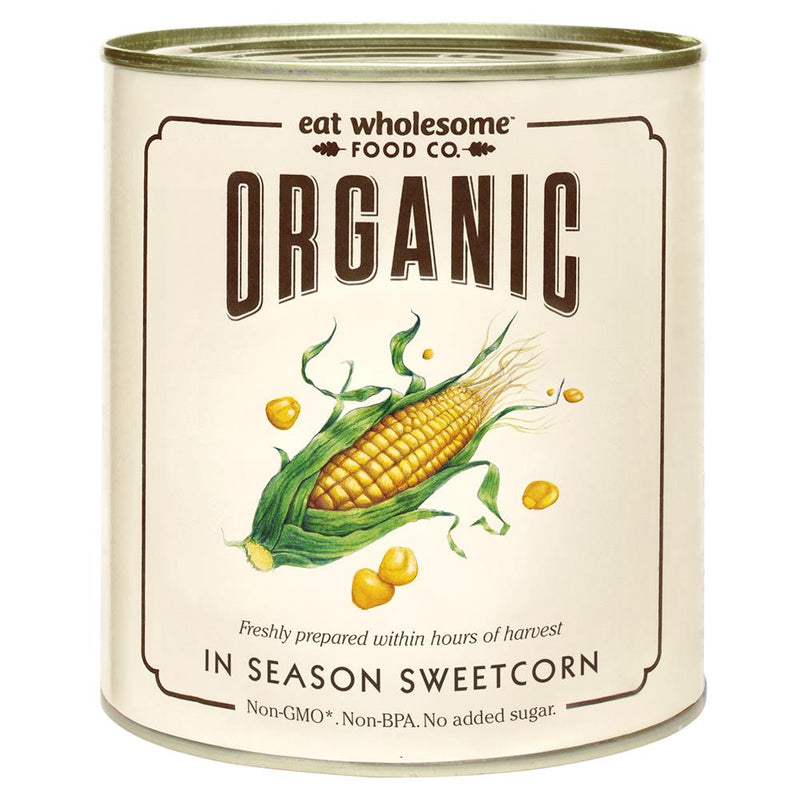 Organic In Season Sweetcorn 340g