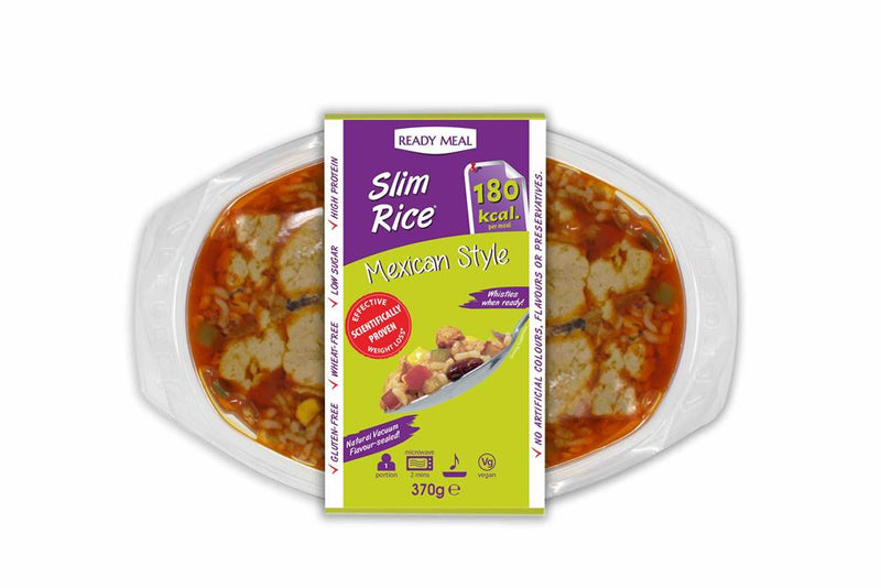 Slim Rice Mexican Style High Protein 370g Chilled Ready Meals