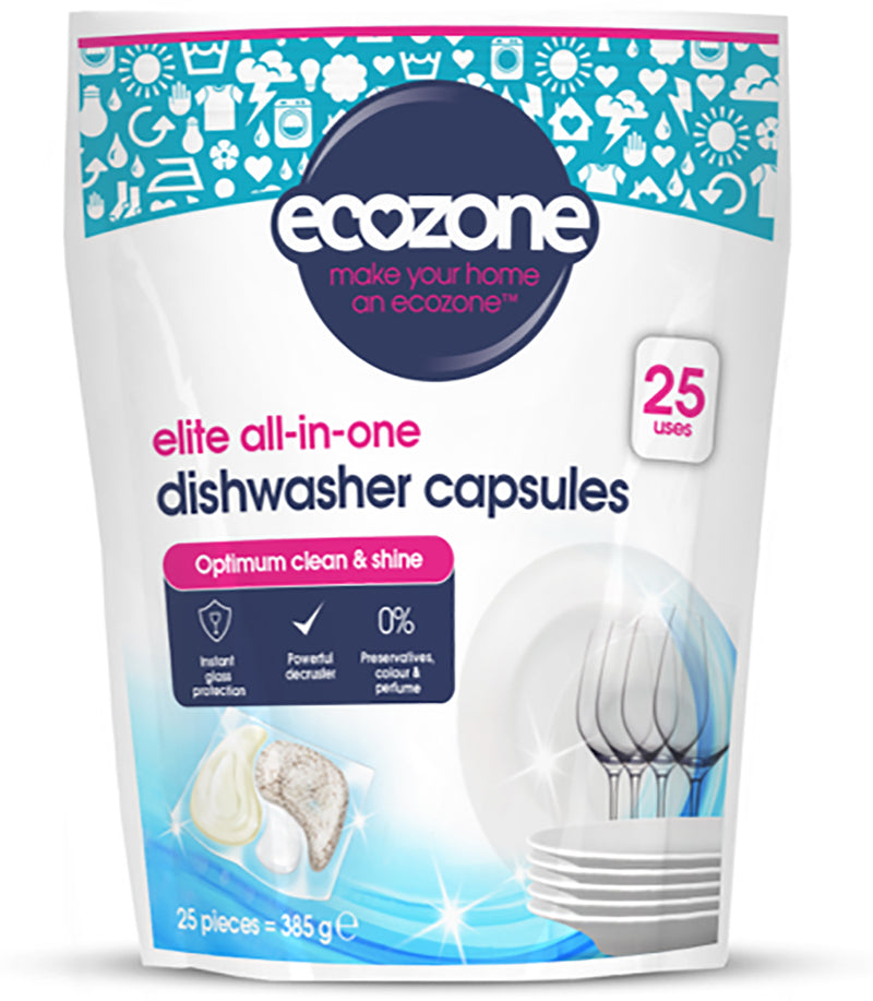 Elite All-in-one Dishwasher Capsules - 25 Capsules