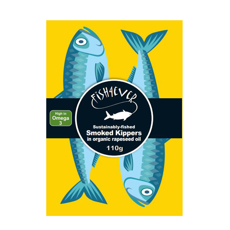 Smoked Kippers in Organic Rapeseed Oil 110g