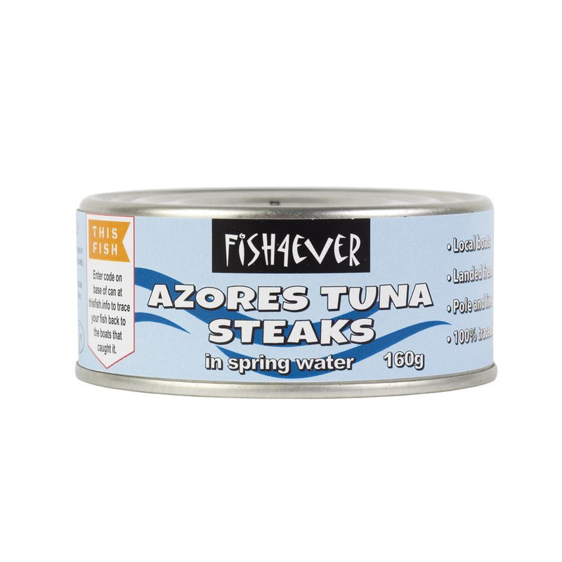 Skipjack Tuna Steaks in Spring Water 160g