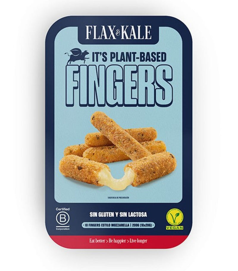 Fingers Mozzarella Style Plant Based 200g