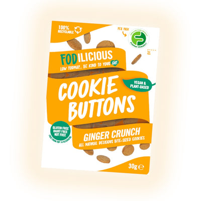 Cookie Buttons - Ginger Crunch 30g