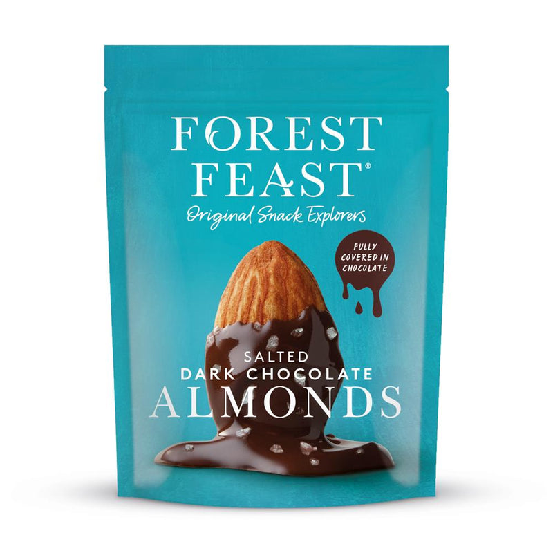 Salted Dark Chocolate Almonds 120g