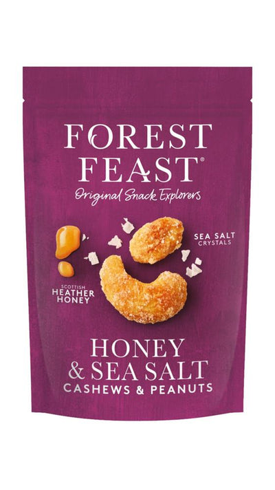 Forest Feast Honey & Sea Salt Cashews & Peanuts 120g