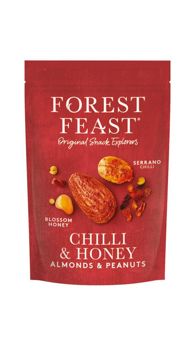 Forest Feast Serrano Chilli Honey Peanuts & Almonds 120g