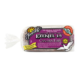 Org Ezekiel 4.9 Cinnamon Raisin Sprouted Wholegrain Bread 680g