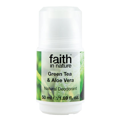 Roll On Deodorant Aloe Vera & Green Tea 50ml