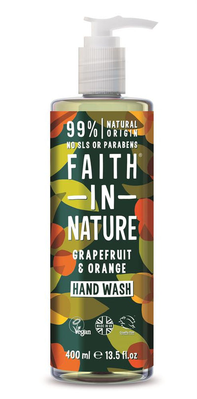 Faith in Nature Grapefruit & Orange Hand Wash 400ml