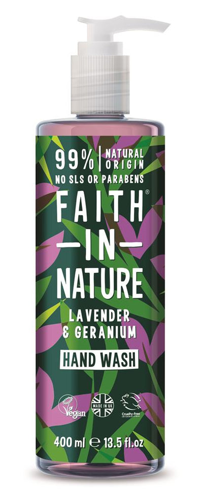 Faith in Nature Lavender & Geranium Hand Wash 400ml