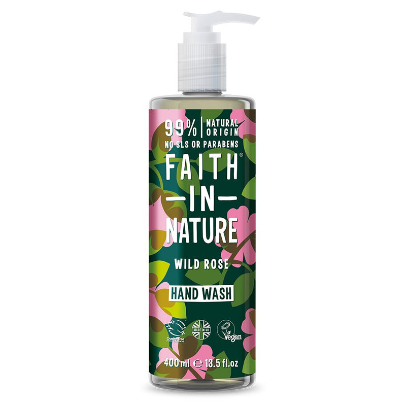 Faith in Nature Wild Rose Hand Wash 400ml