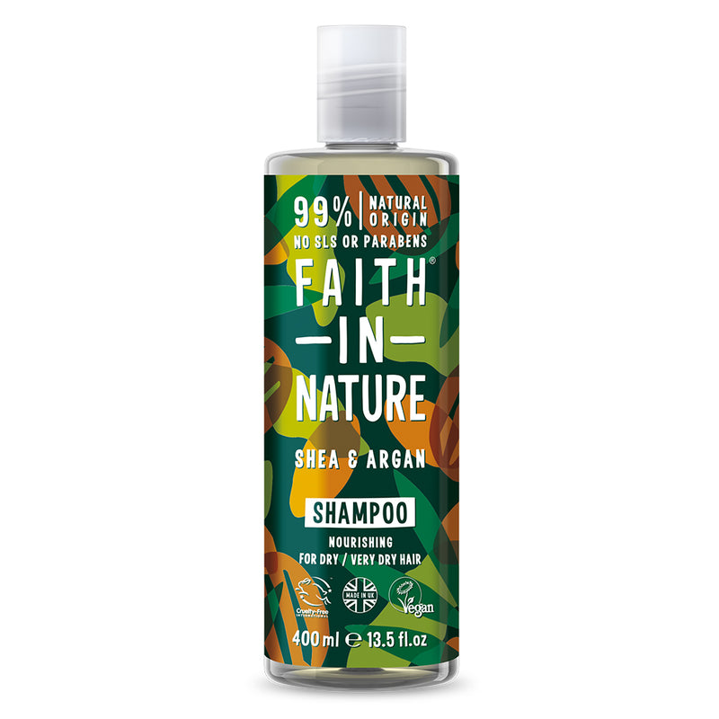 Faith in Nature Shea & Argan Shampoo 400ml