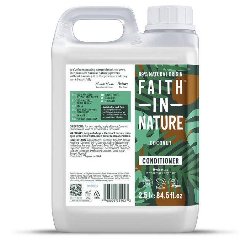 Faith in Nature Coconut Conditioner 2.5Ltr