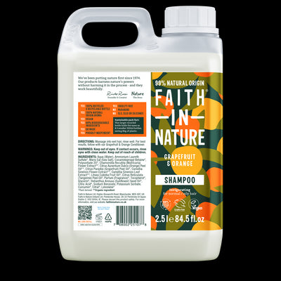 Faith in Nature Grapefruit & Orange Shampoo 2.5L