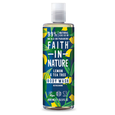 Lemon & Tea Tree Body Washl 400ml