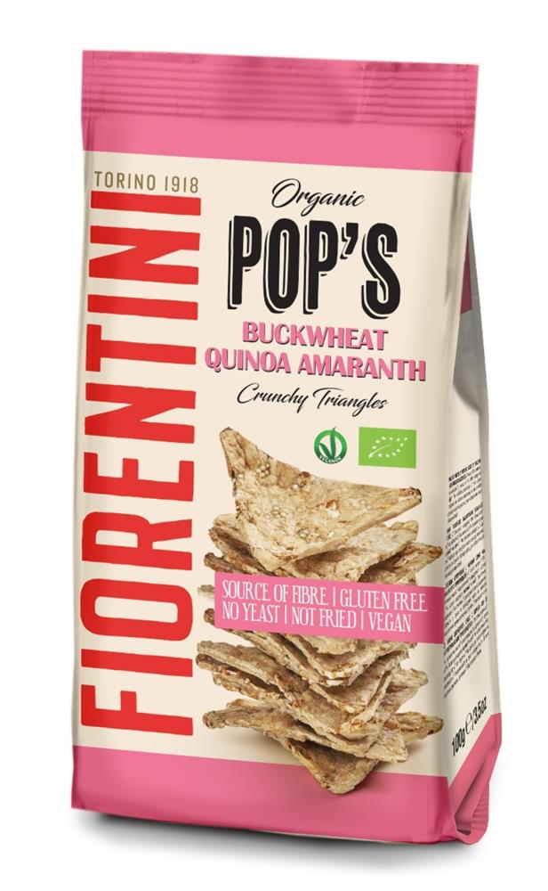 Organic POPS Buckwheat Crisp 80g