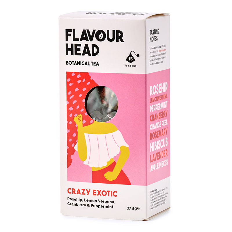 Flavour Head Botanical Infusions Crazy Exotic Tea 15&