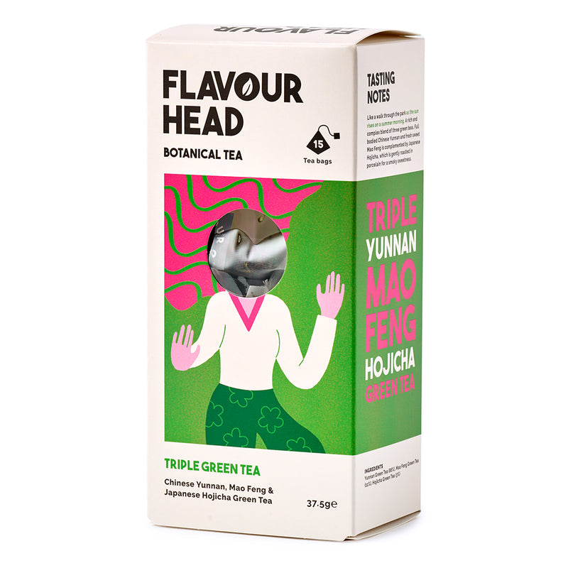 Flavour Head Botanical Tea Triple Green Tea 15&