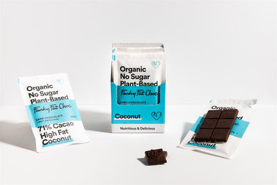 Organic Sugar-free Functional Coconut Chocolate Bar 50g