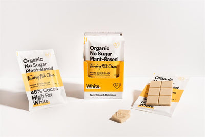 Organic Sugar-free Functional White Chocolate Bar 50g