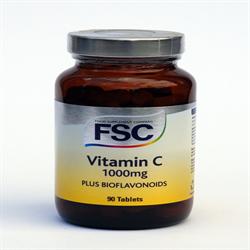 Vitamin C 1000mg+Bioflavonids 90 Tablets