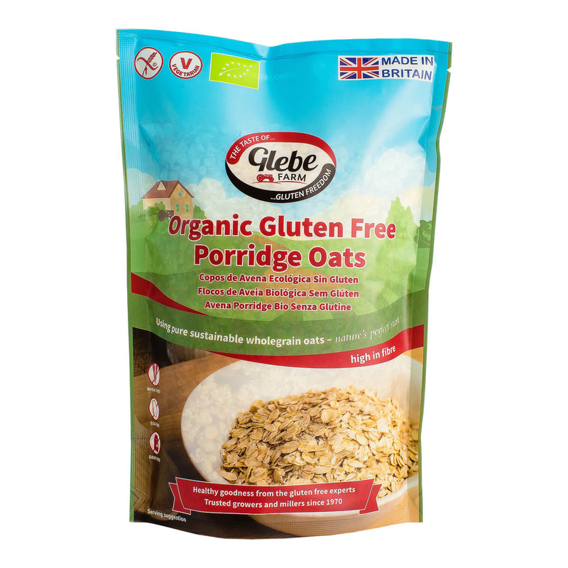 Glebe Farm Organic G/F Porridge Oats 450g