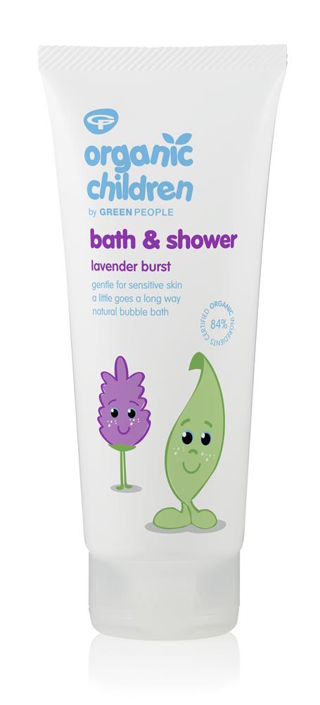 Organic Children Bath & Shower - Lavender Burst 200ml