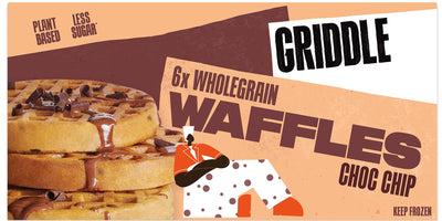 Vegan Wholegrain Choc-Chip Waffles 200g