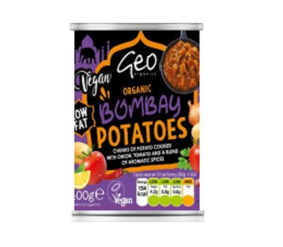 Cans - Organic Bombay Potatoes 400g