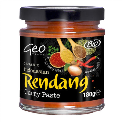 Pastes - Organic Indonesian Rendang Curry Paste 180g