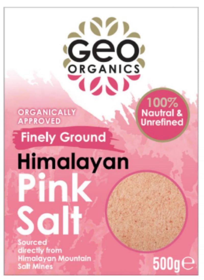 Geo Organics Himalayan Pink Salt - Fine 500g